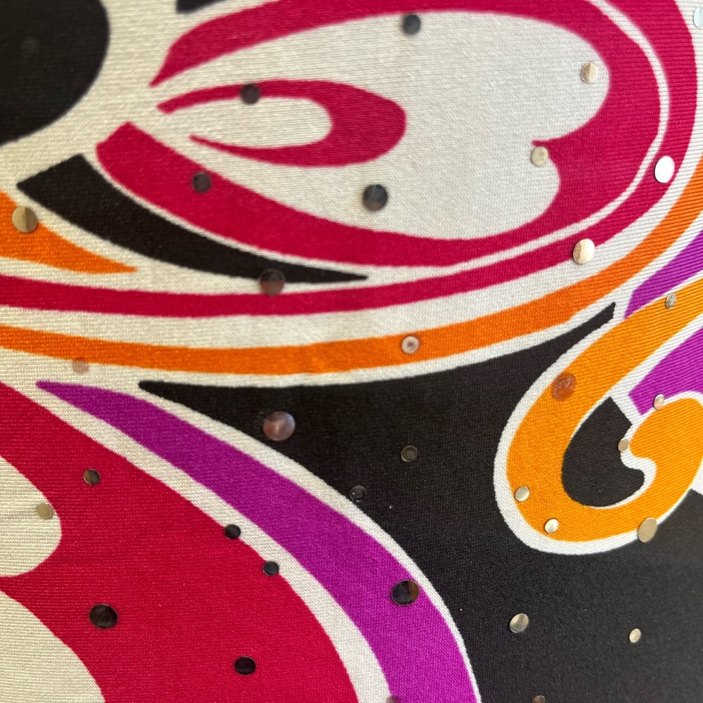 My Michelle Colorful Long Sleeve Dress - Picture 2 of 5